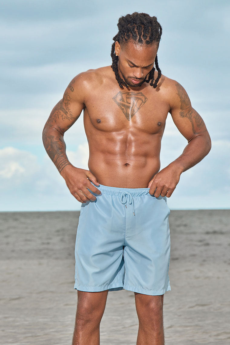 ST. TROPEZ SHORTS-SKY BLUE